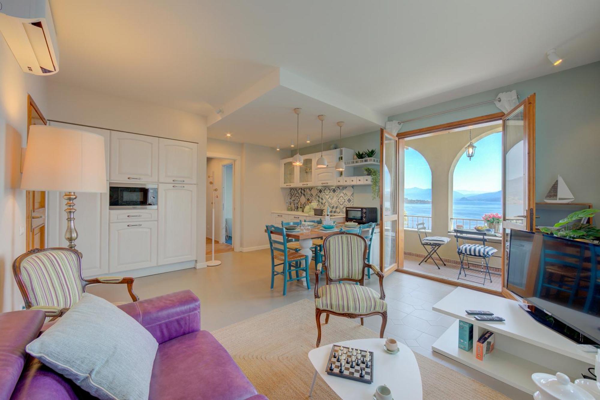 Pandora Lake View Stresa - Happy Rentals Экстерьер фото